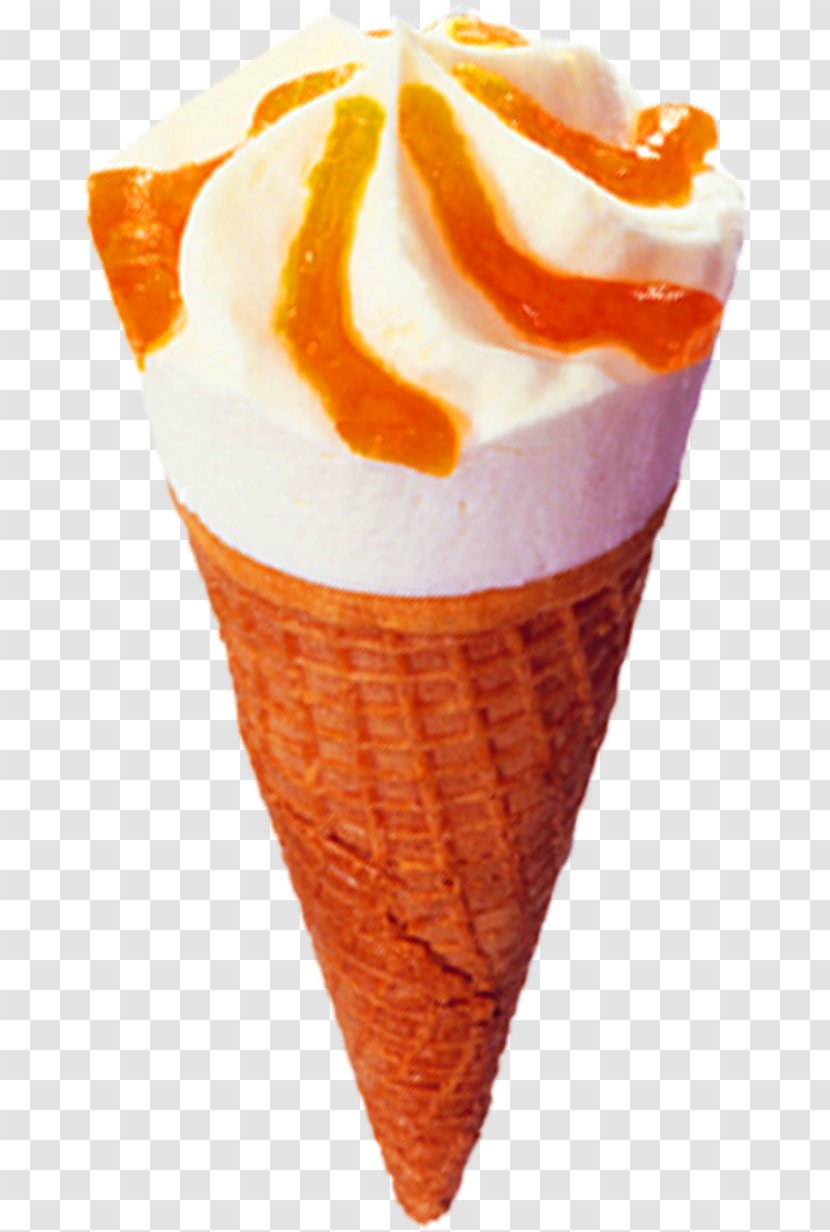 Ice Cream Cone Gelato Sundae Frozen Yogurt - Sweetness Transparent PNG