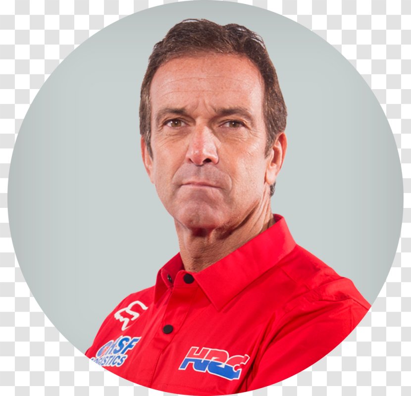 Italo Gariboldi Honda Racing Corporation T-shirt Portrait - Forehead Transparent PNG