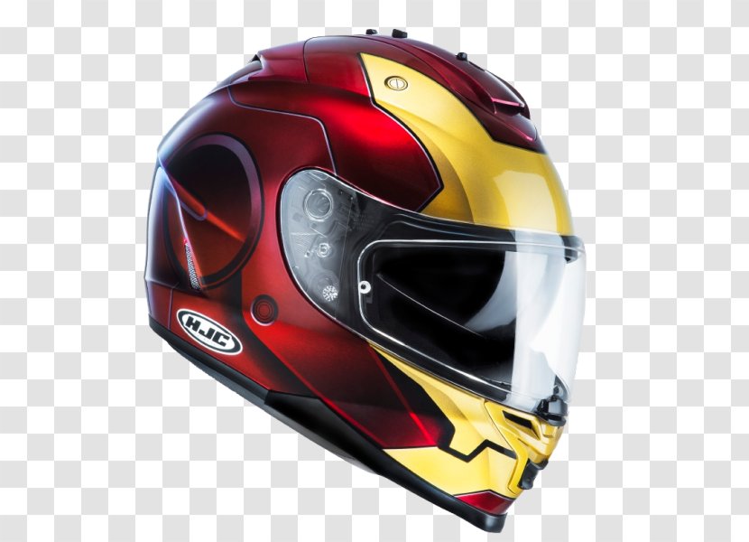 Motorcycle Helmets Iron Man HJC Corp. Black Panther - Protective Gear In Sports Transparent PNG