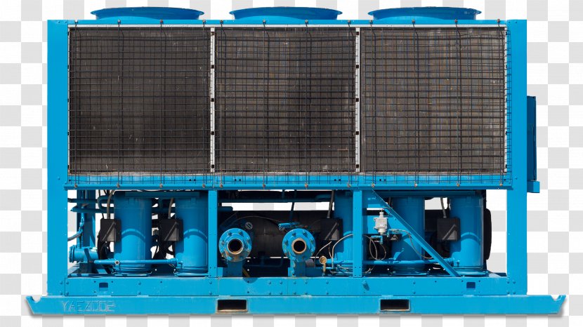Water Chiller Machine Carrier Corporation Ton Of Refrigeration - High Pressure Cordon Transparent PNG