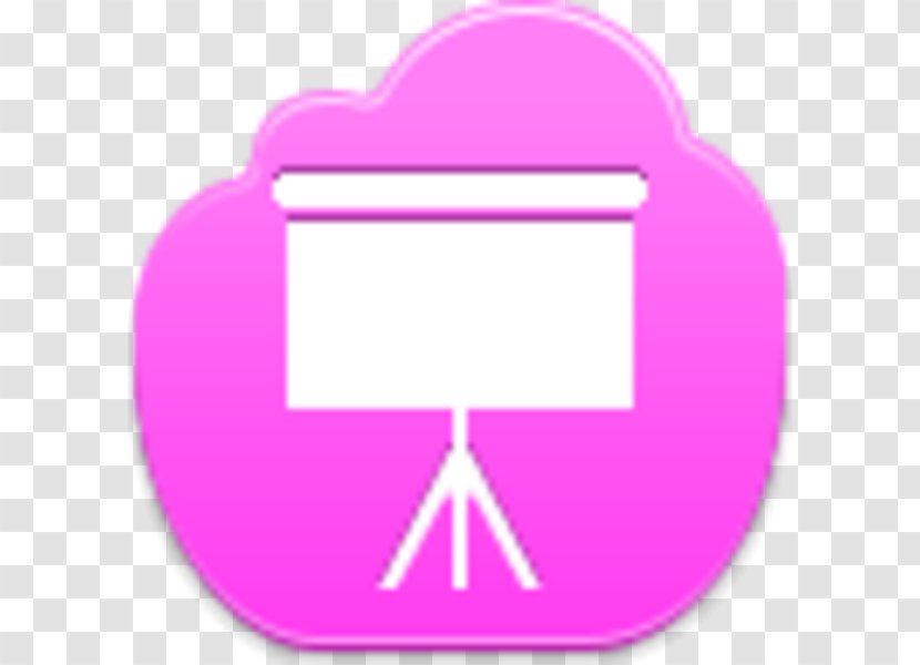 Pink M Facebook Symbol - Design Transparent PNG