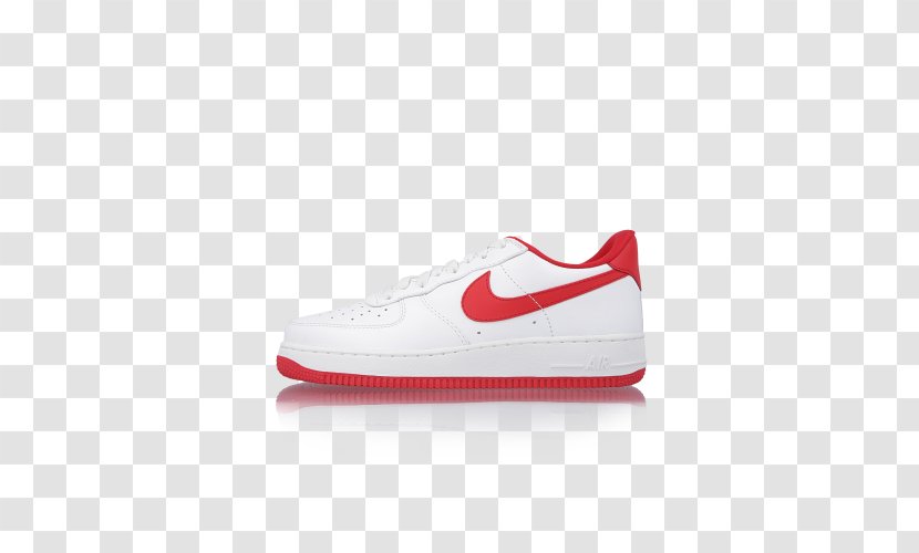 Air Force 1 Sneakers Red Nike Max - Running Shoe Transparent PNG