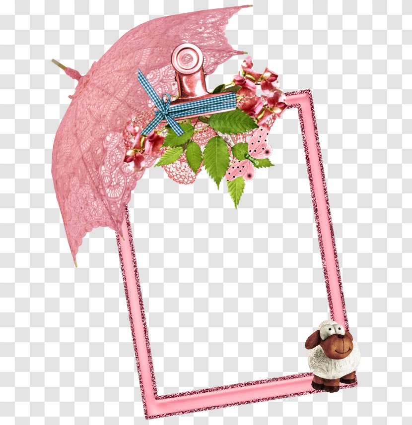 Picture Frames Character Flower Pink M Fiction - Dew Transparent PNG