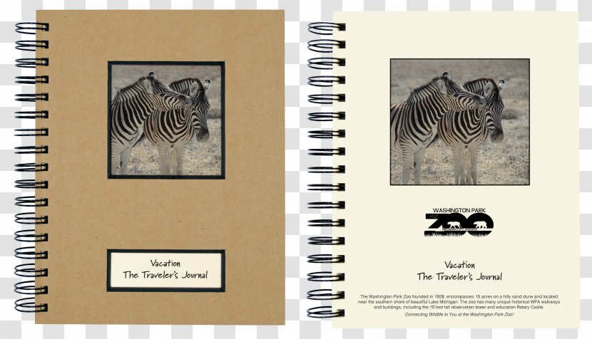 Washington Park Zoo Birdwatching Notebook - Journal - Bird Transparent PNG