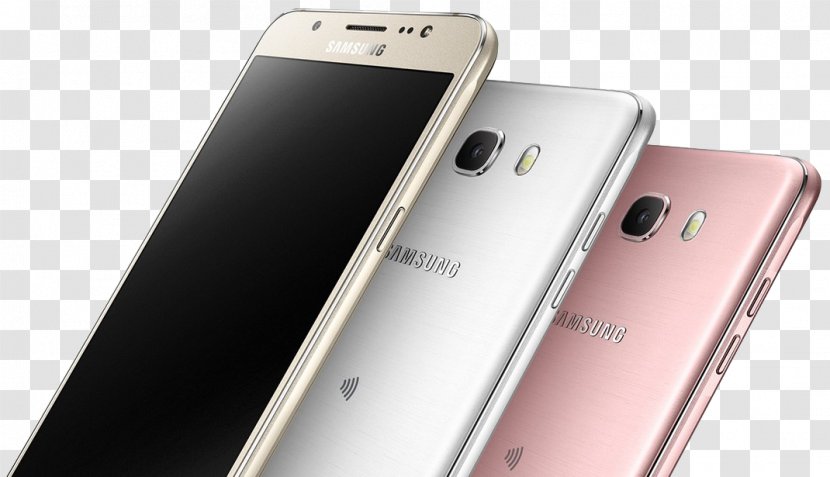 Samsung Galaxy J5 J7 (2016) Android Nougat - Smartphone Transparent PNG