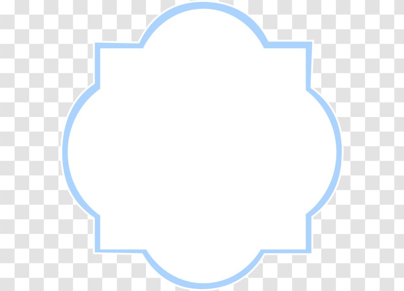 Blue Sky Pattern - Point - Large Label Cliparts Transparent PNG