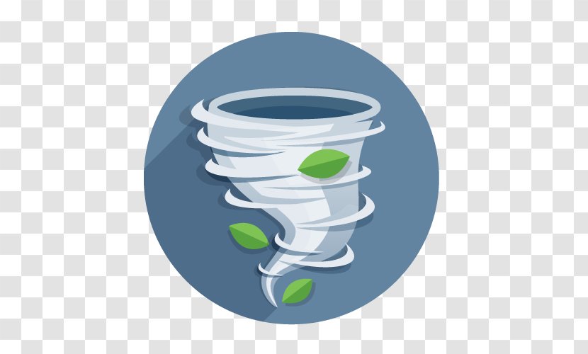 Wind Weather Icon - Tornado Vector Transparent PNG