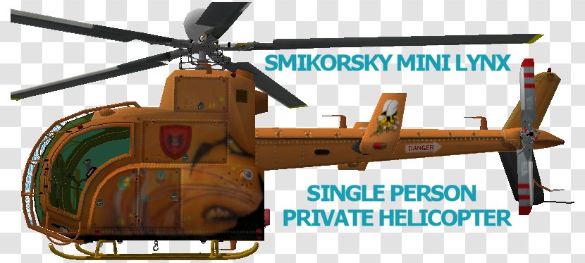 Helicopter Rotor Military - Lynx Transparent PNG
