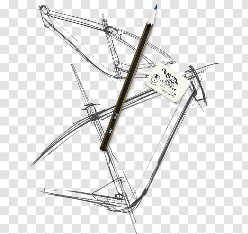 Bicycle Frames Line Angle Transparent PNG