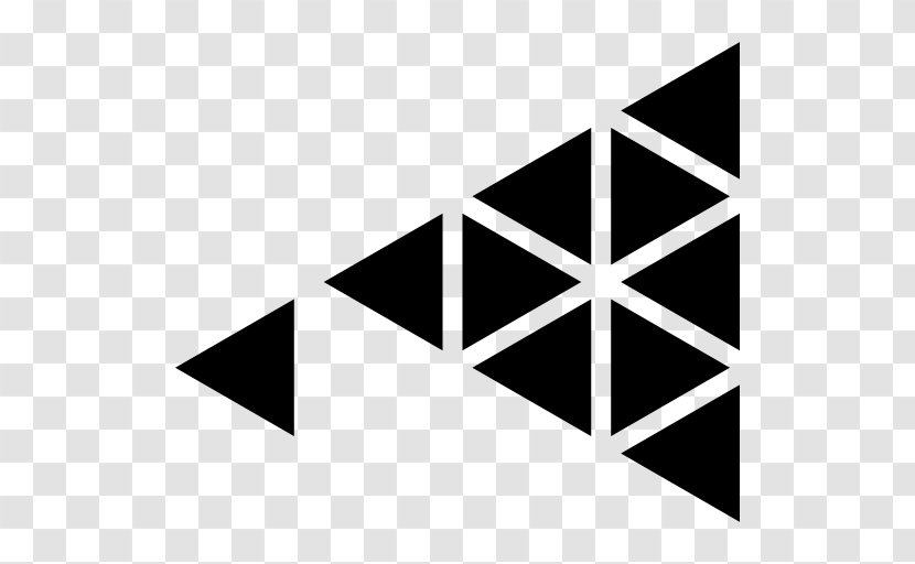 Logo - Monochrome - Polygonal Shapes Transparent PNG