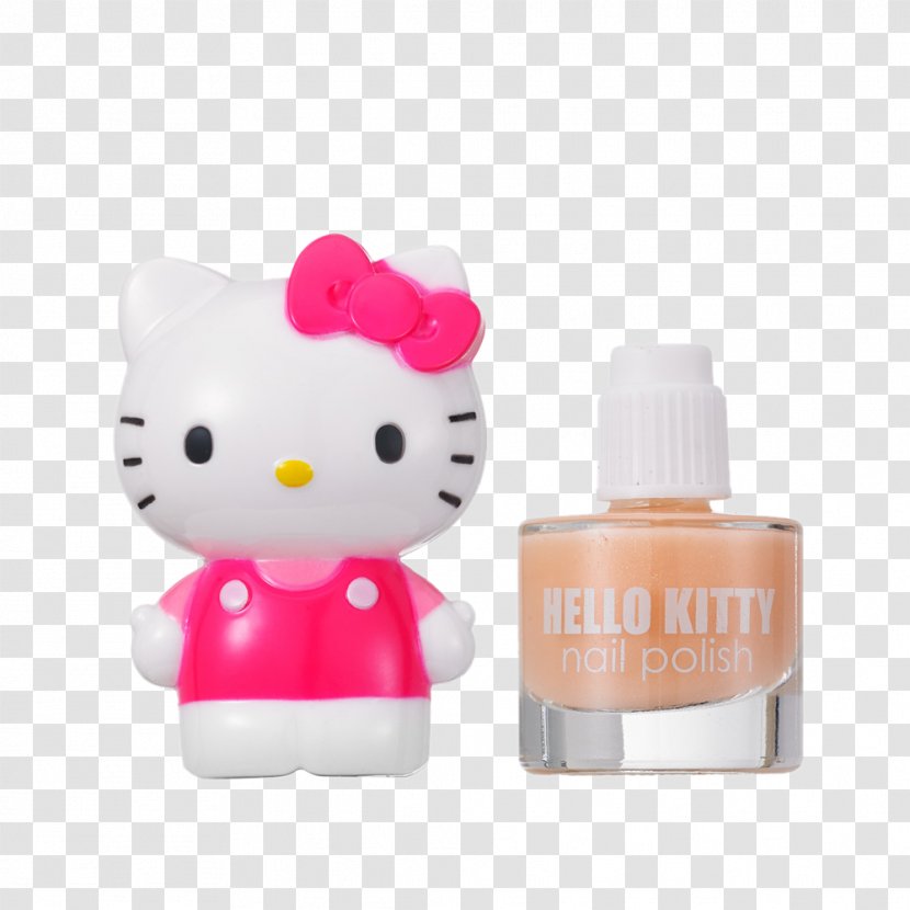 Hello Kitty Nail Polish Comparison Shopping Website Price Art - Silhouette - Flesh-colored Transparent PNG