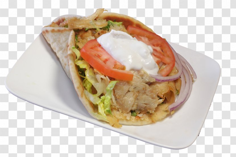 Gyro Wrap Tzatziki Mediterranean Cuisine Vegetarian - Salad - Sandwiches Transparent PNG