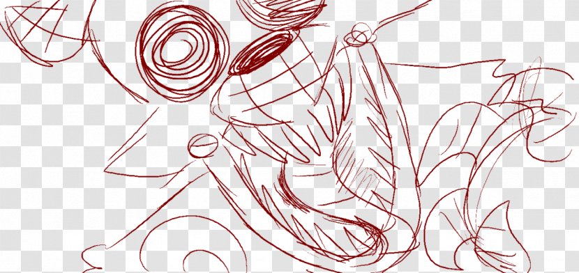 Line Art Drawing Sketch - Flower - Animatronics Foxy Transparent PNG