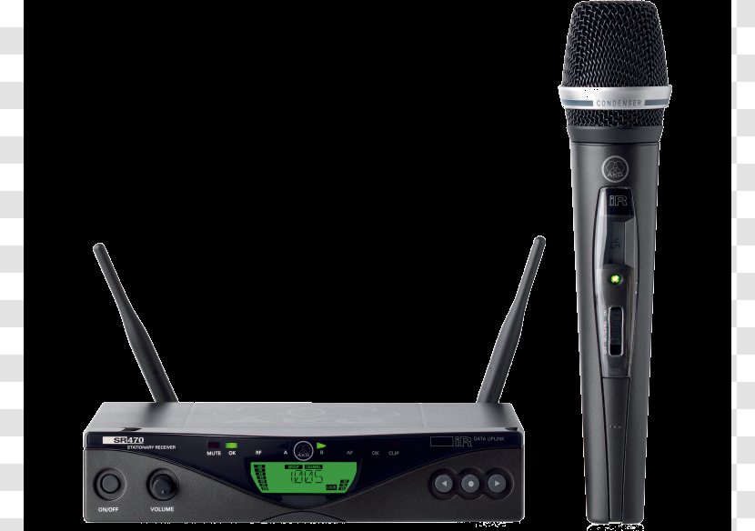 Wireless Microphone AKG WMS 470 Acoustics D5 - Watercolor - Multichannel Audio Transparent PNG