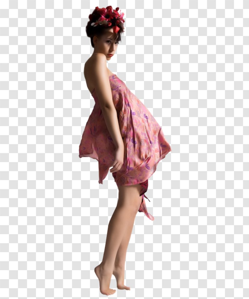 Costume Fashion Pink M - Shoulder Transparent PNG
