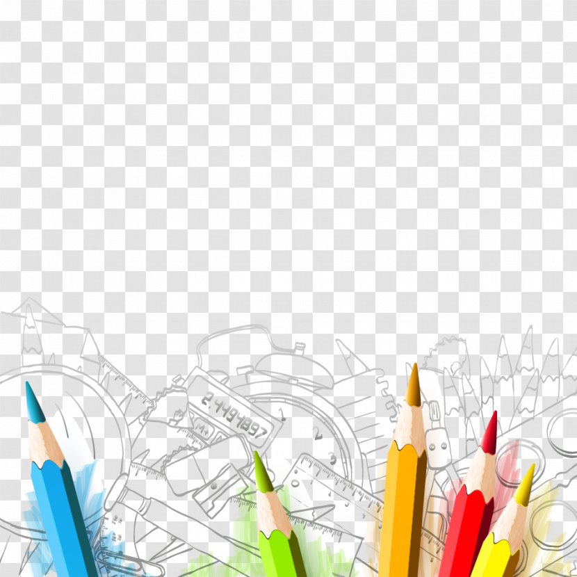Community Unit School District 308 Office Supplies Drawing - Pencil Transparent PNG