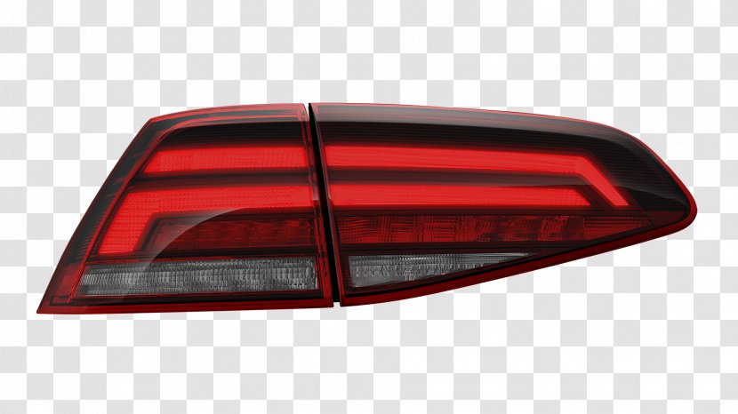 Volkswagen Golf Group Automotive Tail & Brake Light Car - Red Transparent PNG