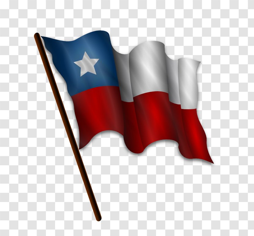 Flag Of Chile Clip Art - Free Content - Clipart Transparent PNG