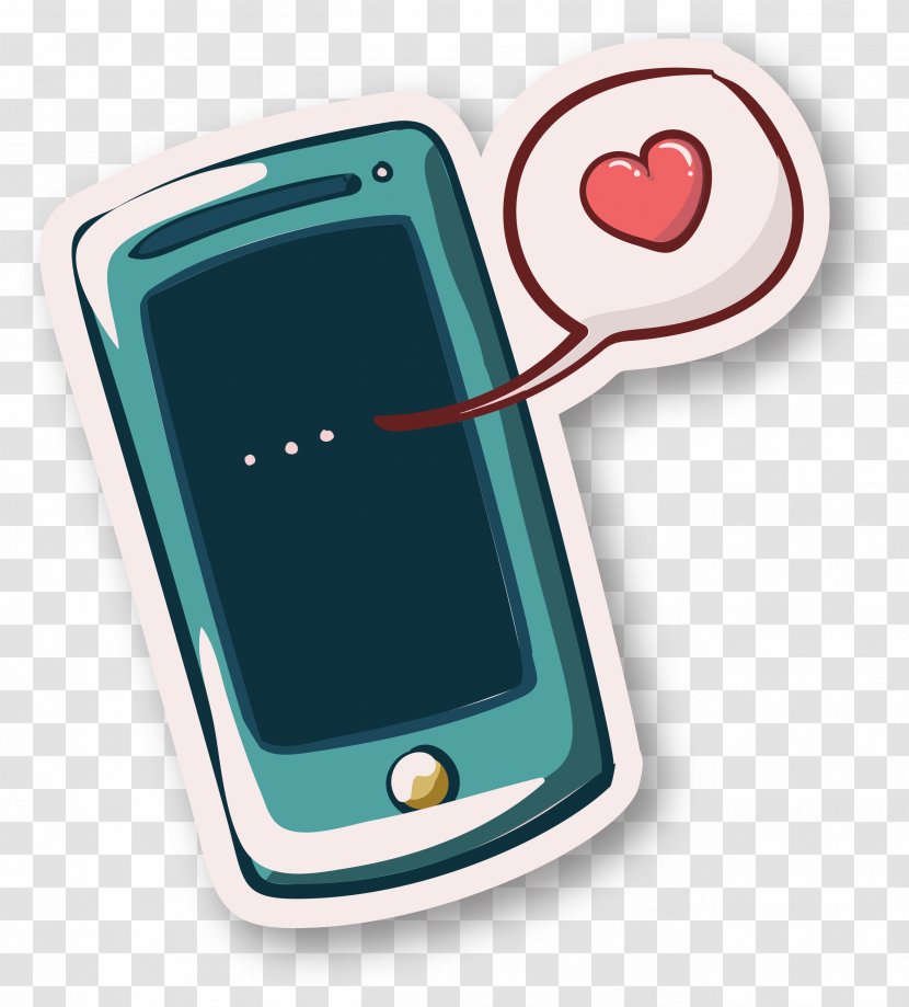 IPhone 5s Smartphone Sticker Mobile Phone Accessories - Telephony - Cartoon Transparent PNG