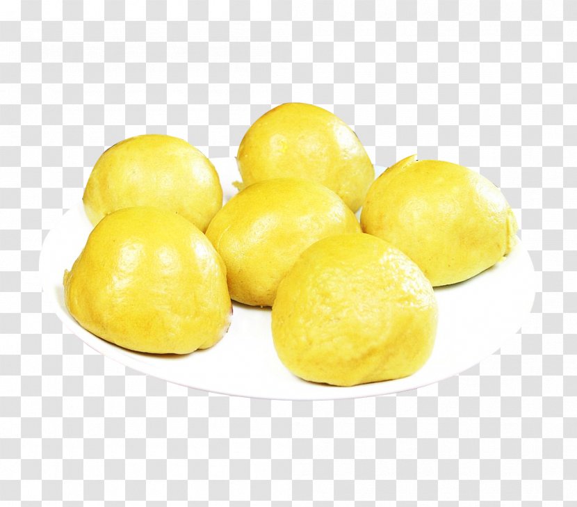 Lemon Yellow Citric Acid Cuisine - Bun Transparent PNG