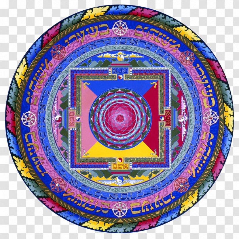 Tibetan Buddhism Symbol Circle Symmetry Pattern Transparent PNG
