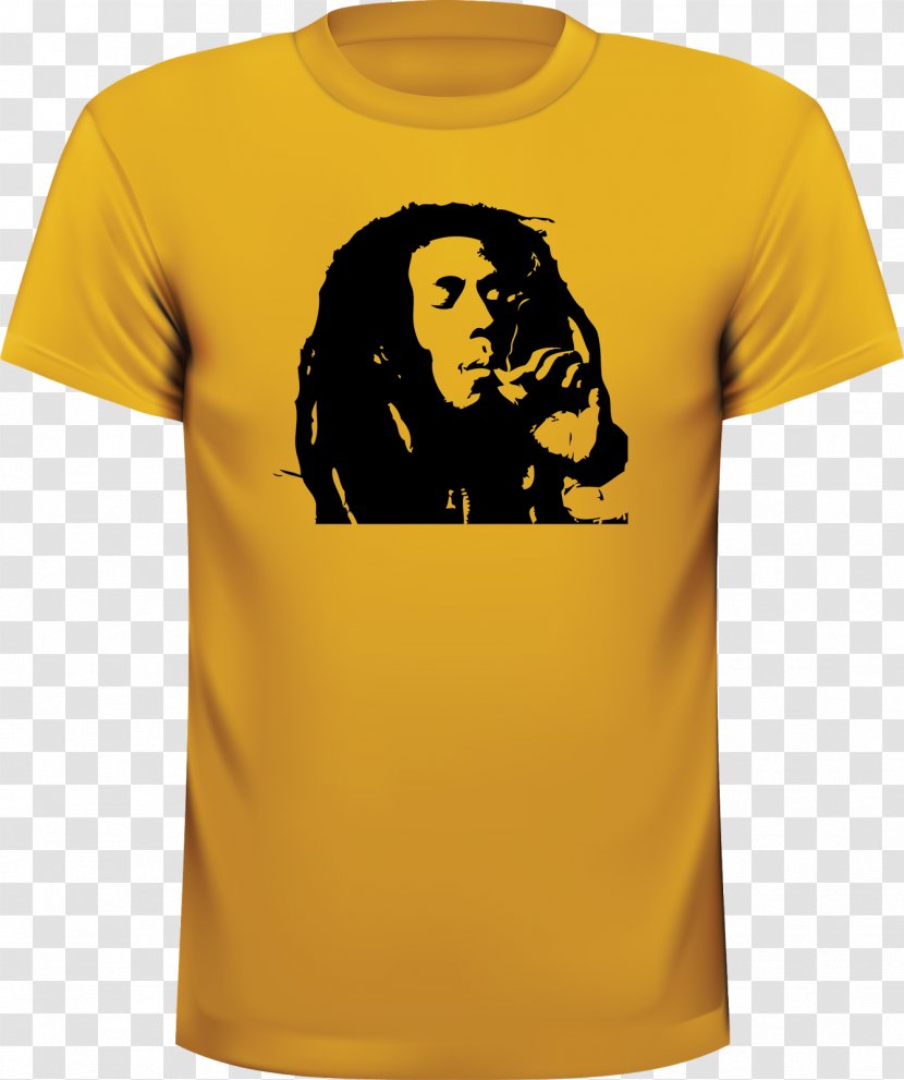 T-shirt Indiana Pacers NBA Clothing Sleeve - Shirt - Bob Marley Transparent PNG