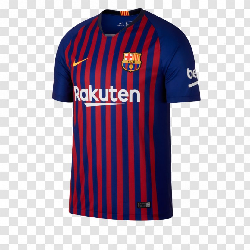 FC Barcelona T-shirt Jersey Sports Fan - Brand - Nike Fc Messi Transparent PNG