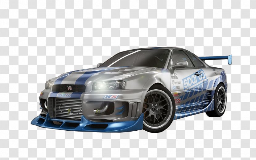 Nissan Skyline GT-R Car 300ZX - Grand Tourer Transparent PNG