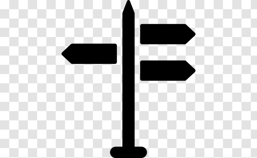 Traffic Sign Road Direction, Position, Or Indication - Direction Position Transparent PNG