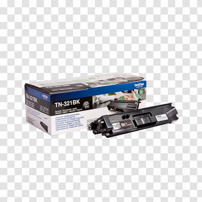 Brother Industries Toner Cartridge Printer Ink - Tn321bk Black Transparent PNG