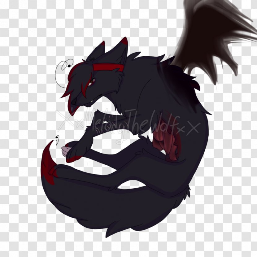 Demon Cartoon Carnivora Legendary Creature - Mythical - Wolf Heart Transparent PNG