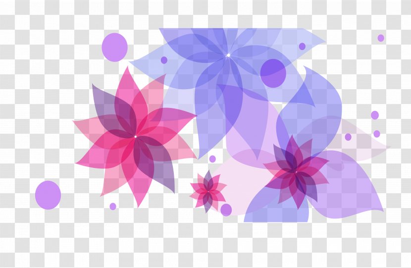 Flower Petal Floral Design Euclidean Vector - Edge Horn Transparent PNG
