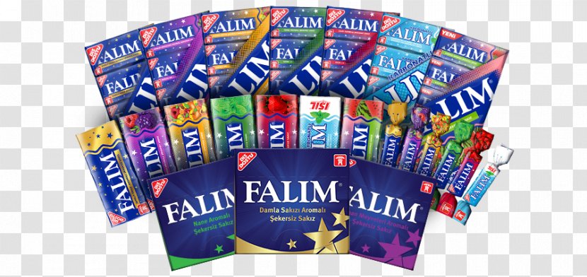 Falim 100 Pieces Sugar Free Chewing Gum-Damla Sakizli Mastic Turkey Substitute - Brand - Gum Brands Transparent PNG