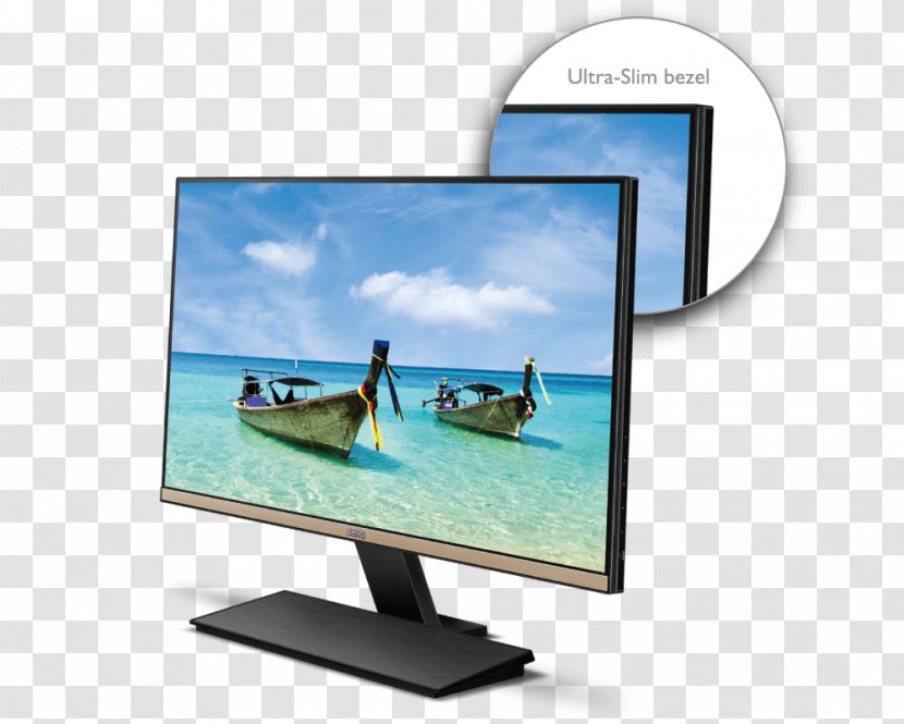 LED-backlit LCD Computer Monitors Television Multimedia 1080p - Ips Panel - Eye Care Transparent PNG