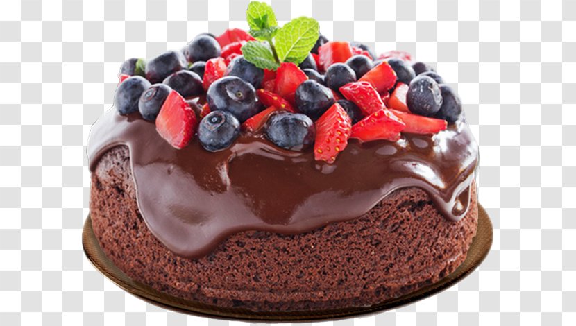 Chocolate Cake Frosting & Icing Flan Tart - Chocolat Transparent PNG