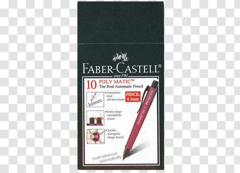 Paper Mechanical Pencil Faber-Castell Tombow - Pentel Transparent PNG