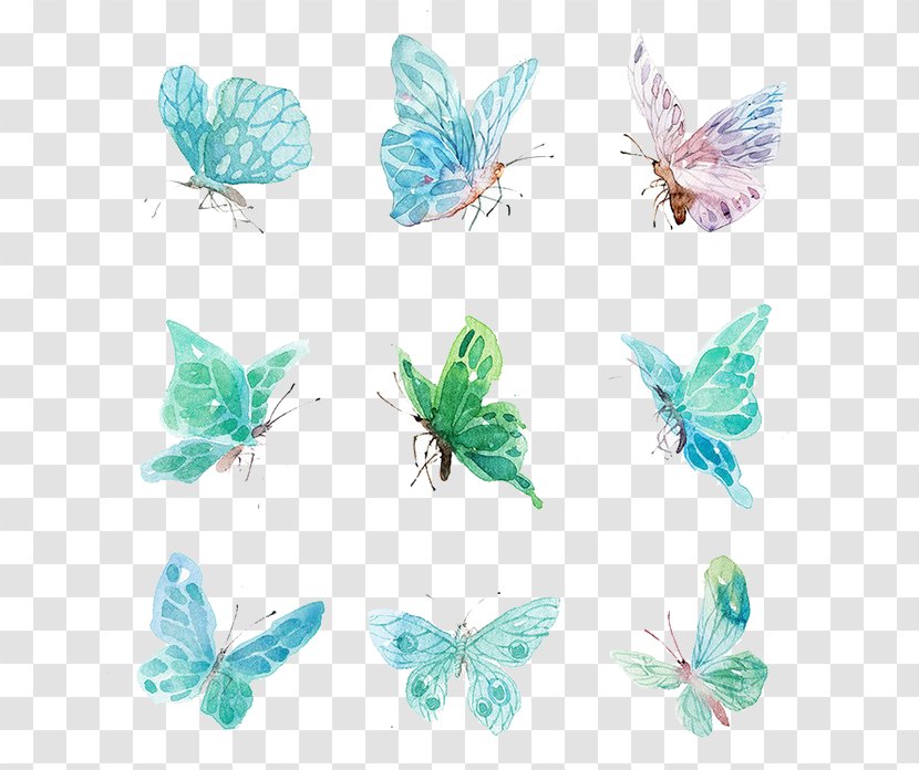 Download Uniform Resource Locator Icon - Invertebrate - Blue Butterfly Transparent PNG