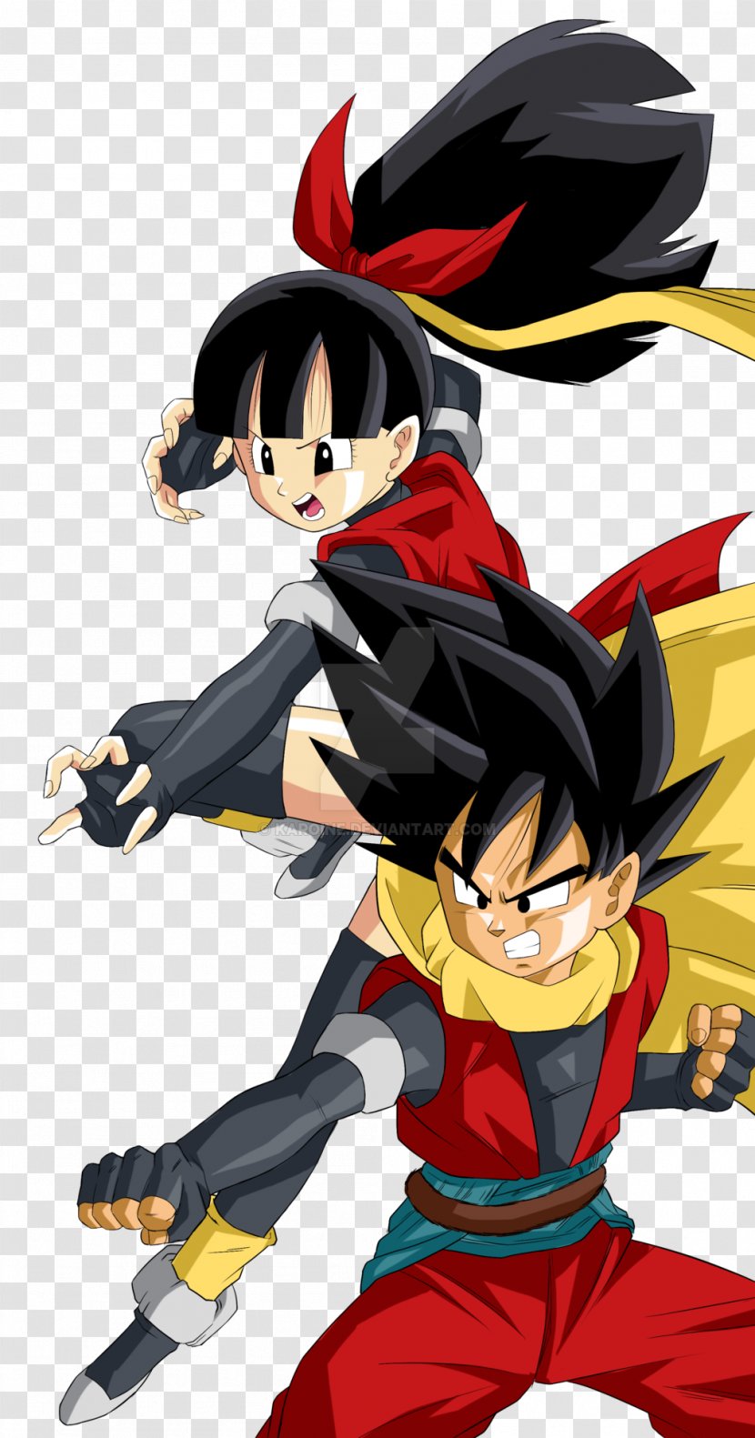 Dragon Ball Heroes Goku Vegeta Gohan - Frame Transparent PNG
