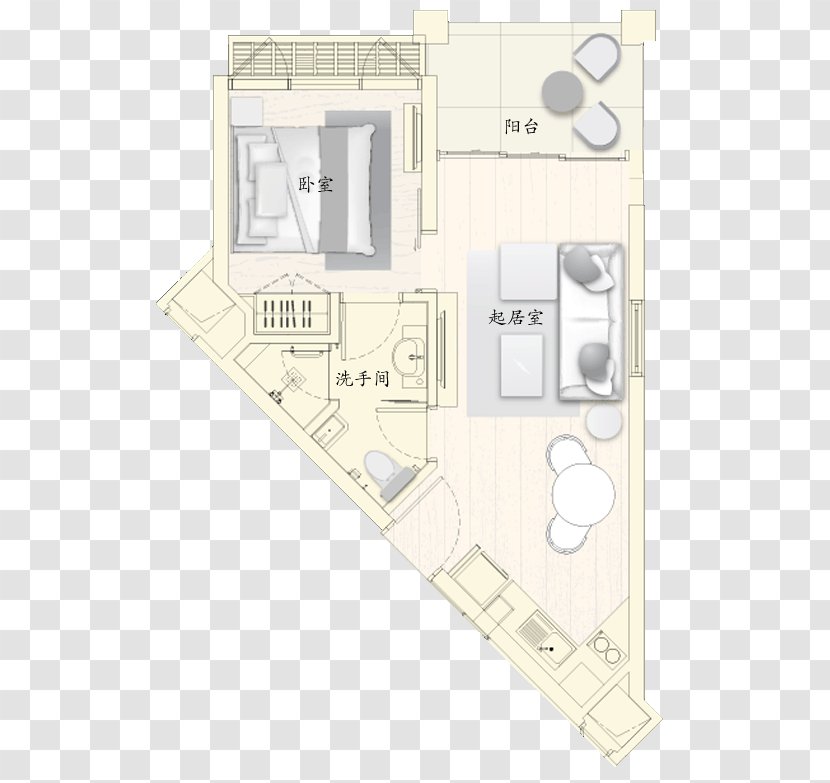 Floor Plan Angle Square - Meter - Tree Transparent PNG