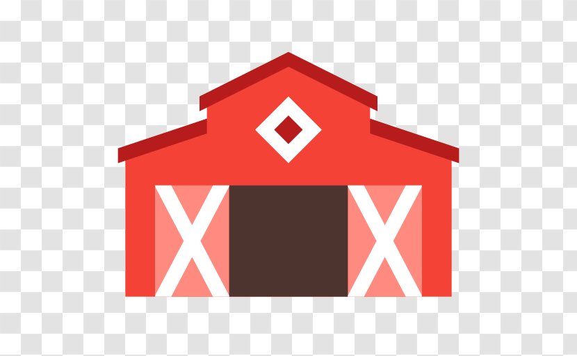 Logo Vector Graphics Barn - Red - Roof Icon Transparent PNG
