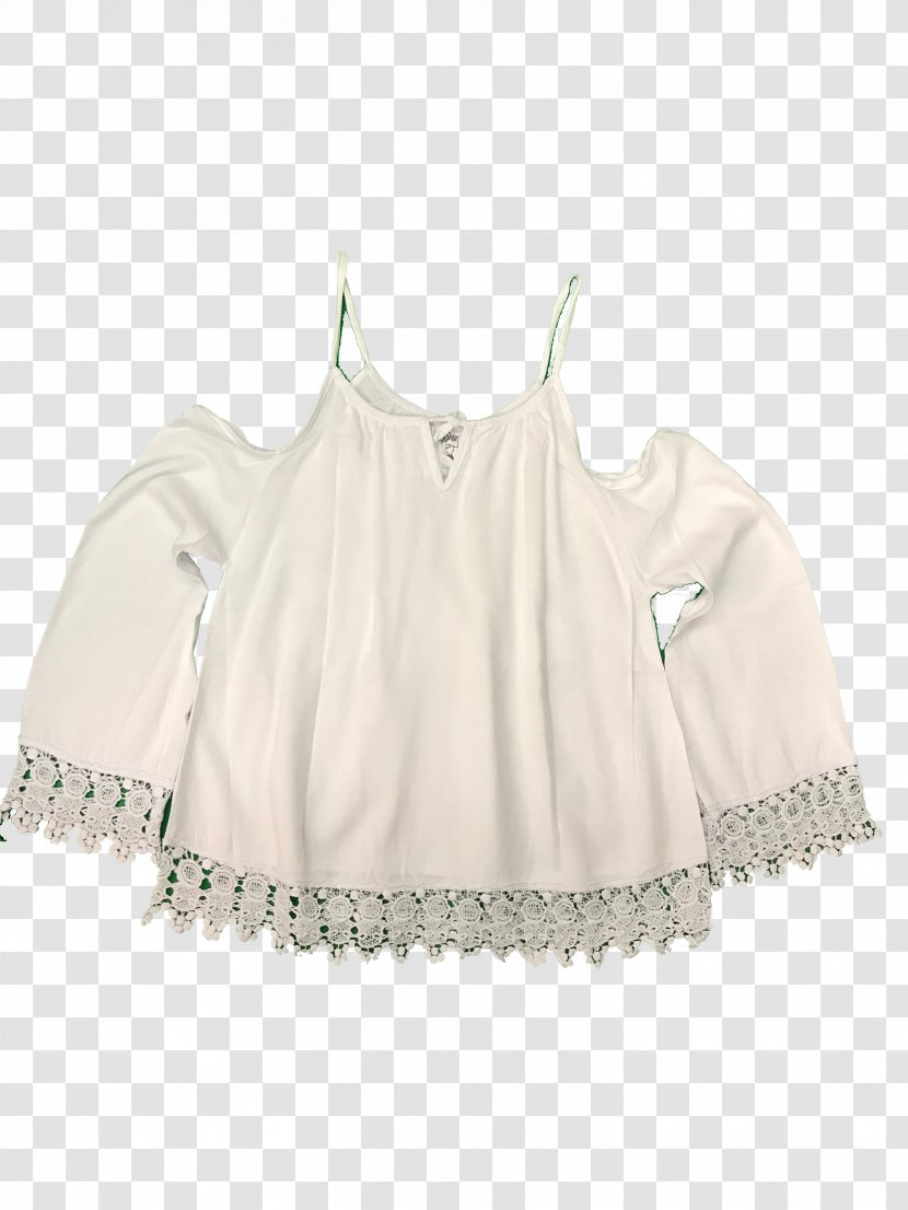 Sleeve Clothes Hanger Blouse Neck Clothing - Beige Transparent PNG