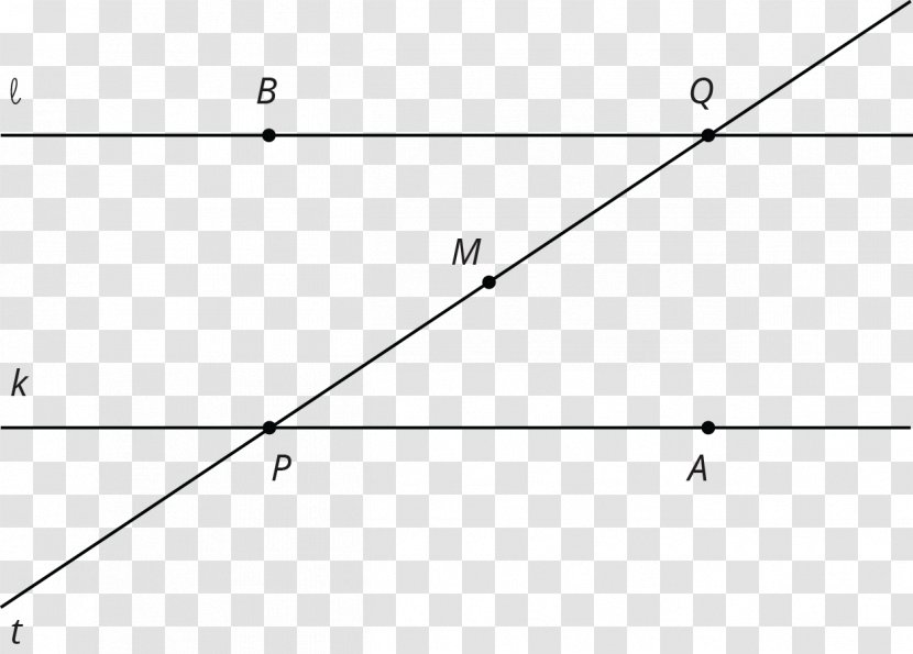 Internal Angle Line Parallel Transversal - Area Transparent PNG
