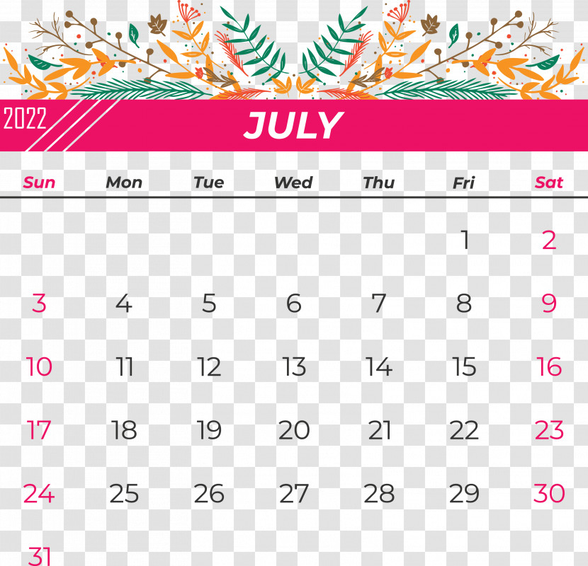 Line Font Calendar Pattern Number Transparent PNG