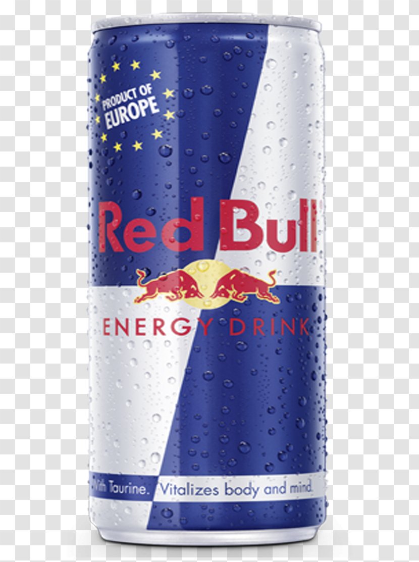 Red Bull Energy Drink Fizzy Drinks Food Beverage Can - Xl Transparent PNG