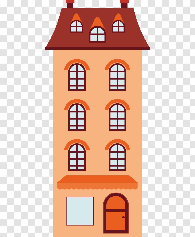 Apartment House - Gratis - Vector Transparent PNG