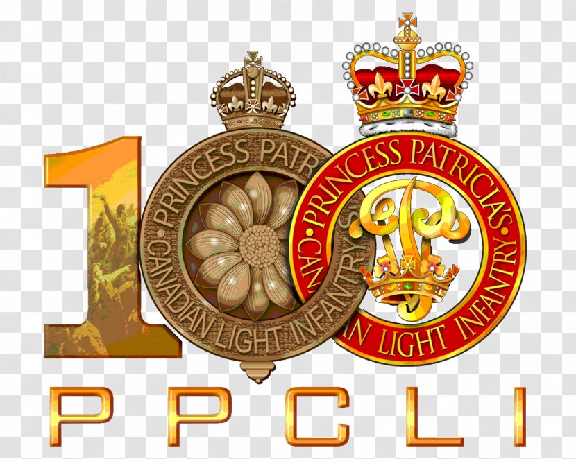 Canada Princess Patricia's Canadian Light Infantry Regiment - Gold Medal Transparent PNG