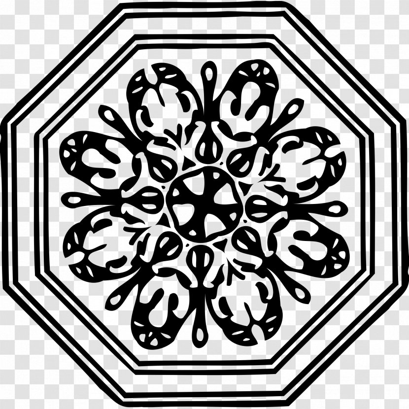 Visual Arts Ornament Clip Art - Octagon - Decorative Transparent PNG