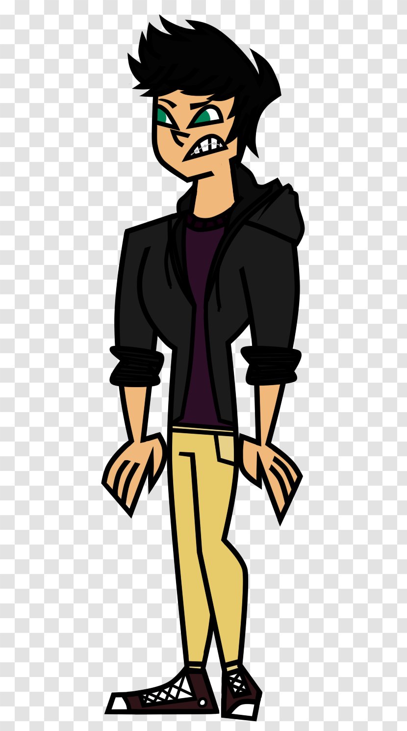 Drawing Silhouette Clip Art - Total Drama - Bad Kid Transparent PNG