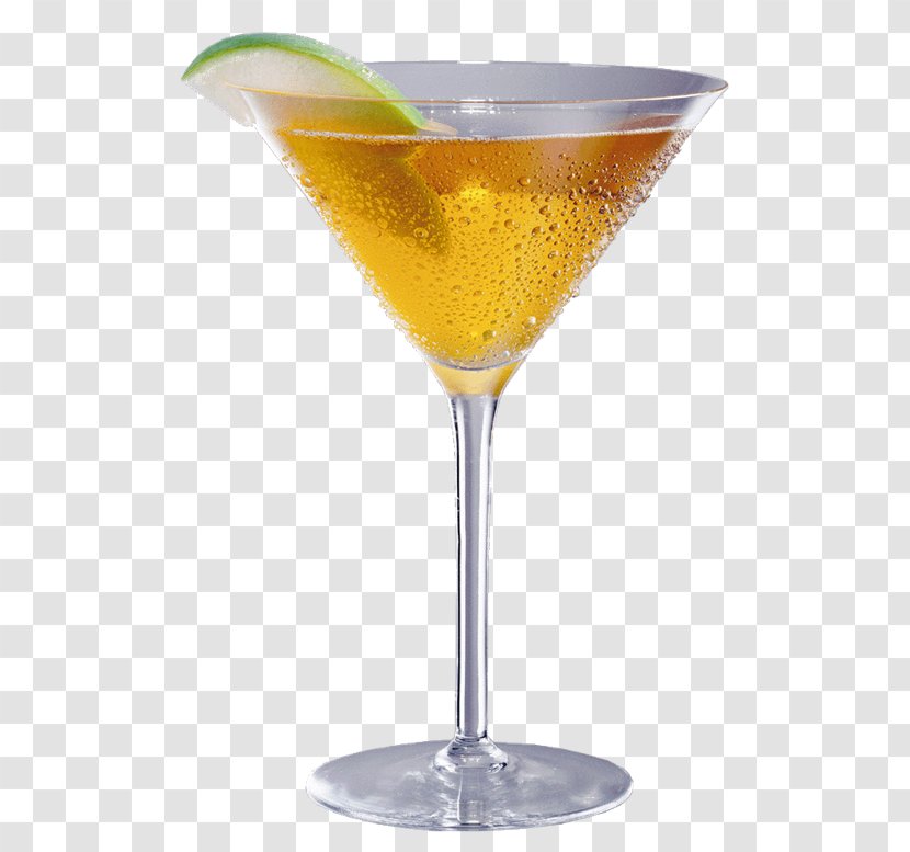 Martini Cocktail Appletini Milkshake Vodka - Liqueur Transparent PNG