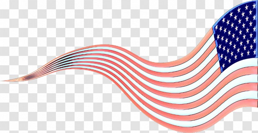 Flag Cartoon - Of The United States Transparent PNG